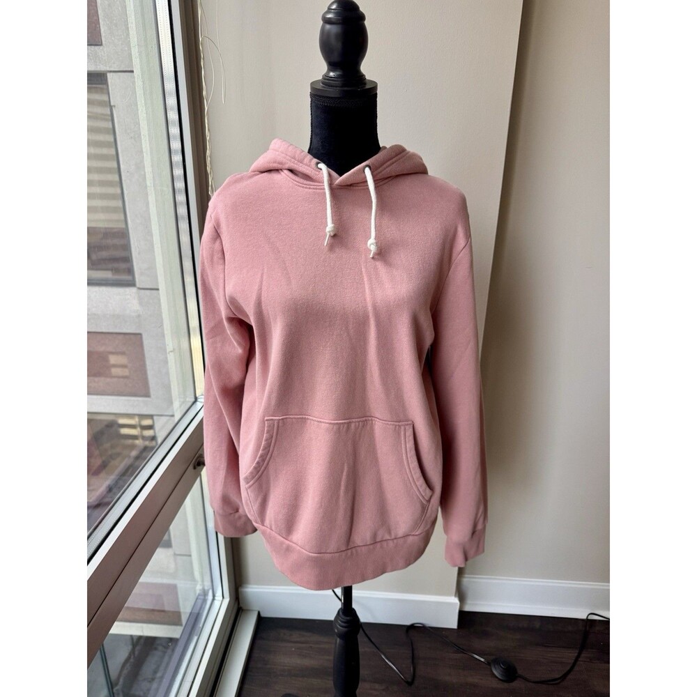 Old Navy Pink Sweatshirt Thick Hoodie Size Large